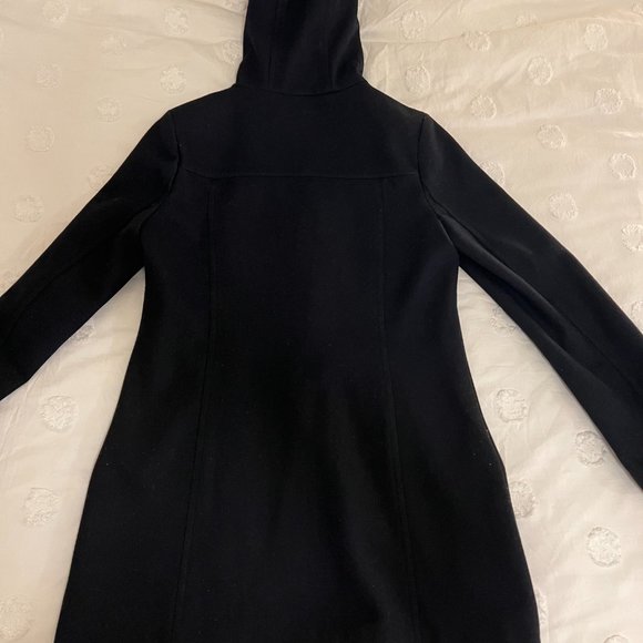 Tommy Hilfiger Navy Wool Coat - Picture 6 of 8